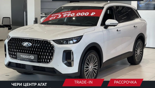 Chery Tiggo 9 2.0T 8АКП Ультра/Ultra полный привод Черный 25 г.в